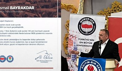 BAŞKAN BAYRAKDAR HATAY TEŞKİLATINI KUTLADI