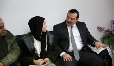 KAYMAKAM ŞAHİN DEPREMZEDE VATANDAŞLARI HANELERİNDE ZİYARET ETTİ 