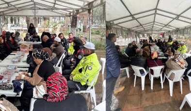 HATAY’DA DEPREMDE HAYATINI KAYBEDEN POLİS MEMURU MEZARI BAŞINDA ANILDI 