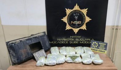 HATAY’DA NARKOTİK OPERASYONLARINDA 11 TUTUKLAMA