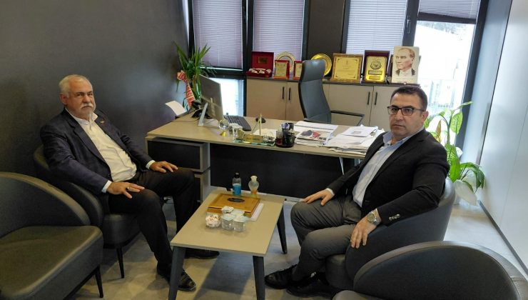 ÖMER KUDAY’DAN HALİT İMREK’E ZİYARET