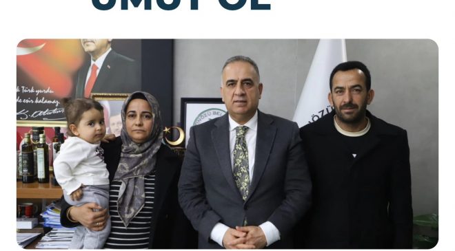 BAŞKAN SARI’DAN AZRA BEBEK İÇİN DAYANIŞMA ÇAĞRISI