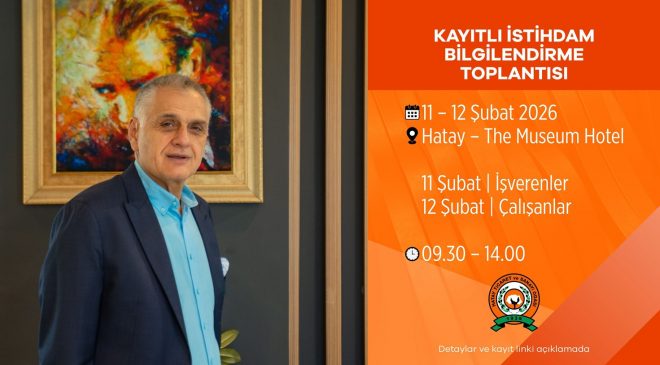 ÇİNÇİN: KAYITLI İSTİHDAM TOPLANTISI DÜZENLENECEK