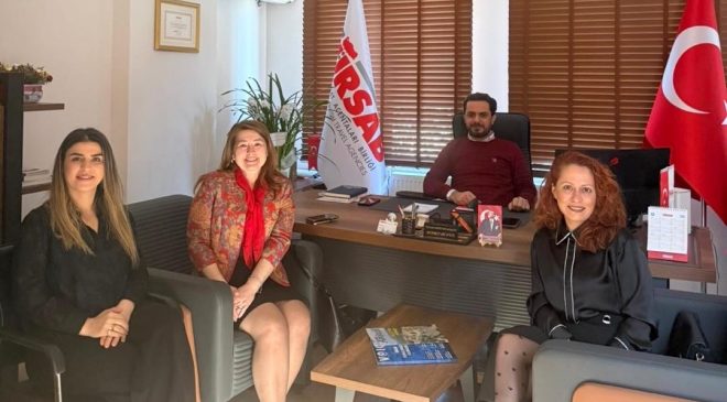 TÜRSAB HATAY BAŞKANI AYCIL’A HAYIRLI OLSUN ZİYARETİ